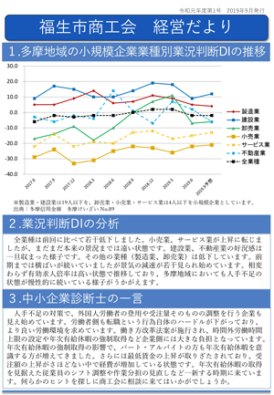 福生市商工会　経営だより