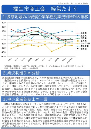 福生市商工会経営だより